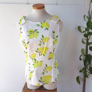 Kate Spade lemon top, Size 14 NWT